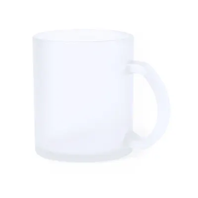 Taza de cristal Amira translúcido 350 ml sublimación personalizable