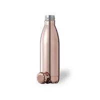 Bidón de acero Adbel con exterior de cobre 790 ml de acero inox, vista lateral