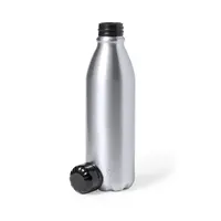 Bidón de aluminio reciclado Kristum 750 ml de aluminio reciclado, vista lateral