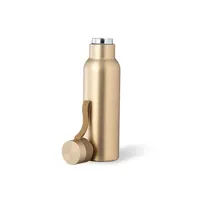 Botella térmica de acero Roach 530 ml con asa de acero inox, vista lateral
