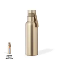 Botella térmica de acero Roach 530 ml con asa de acero inox, vista frontal