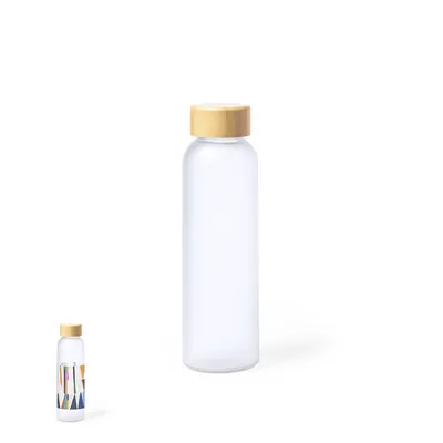 Bidón de cristal Kaory 500 ml para sublimación personalizable