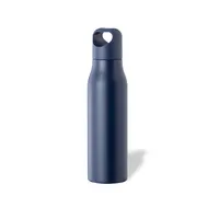 Bidón de acero Tocker 850 ml con asa de acero inox, vista frontal