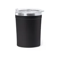 Vaso térmico de acero y PP Harbin 350 ml de acero inox/ interior PP, detalle 1