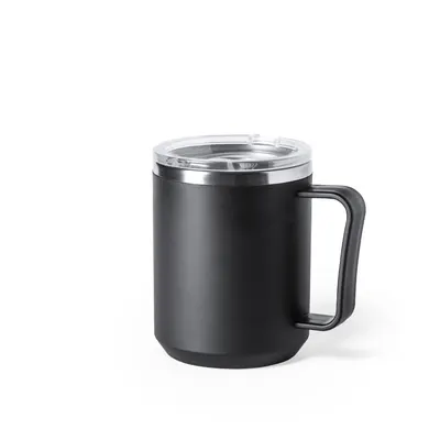Taza térmica acero 350 ml con exterior de PP personalizable