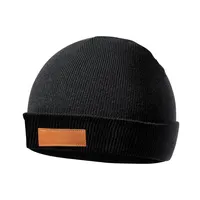 Set de gorro y guantes de acrílico táctiles Prasan de acrílico, detalle 1