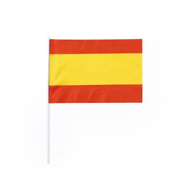 Banderín de España 29,5 × 20 cm con mástil personalizable