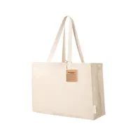 Bolsa de algodón reciclado Framos 240 g con fuelle de algodón reciclado 240 g/ m2, detalle 1