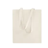 Bolsa de algodón Chidel 280 g natural asas 70 cm