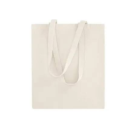 Bolsa de algodón Chidel 280 g natural asas 70 cm personalizable