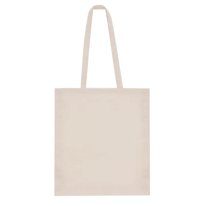 Bolsa de algodón Dongay 140 g con fuelle en bolsa dongay de algodón 140 g/ m2, vista frontal