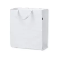 Bolsa de RPET Okada laminado 110 g con fuelle de poliéster RPET laminado, detalle 1