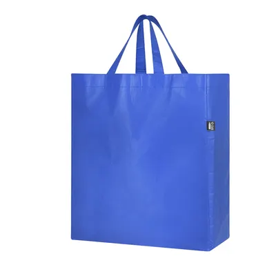 Bolsa de RPET Okada laminado 110 g con fuelle personalizable