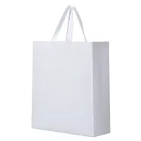 Bolsa non woven blanca Godon 70 g para sublimar de non-woven, vista lateral