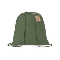 Mochila de cuerdas algodón orgánico Maziu 120 g cordones de algodón orgánico 120 g/ m2, vista lateral