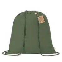 Mochila de cuerdas algodón orgánico Maziu 120 g cordones de algodón orgánico 120 g/ m2, vista frontal