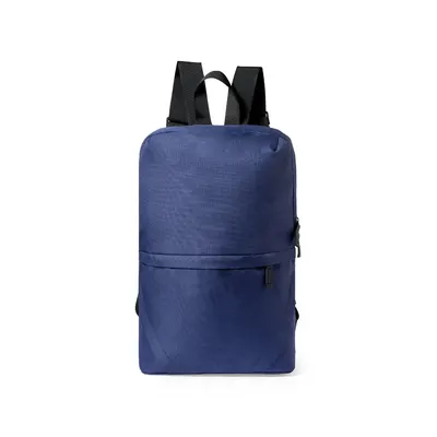 Mochila de RPET Bronul 600D cremallera invisible personalizable