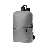 Mochila de RPET Bronul 600D cremallera invisible de poliéster 600D RPET, detalle 1