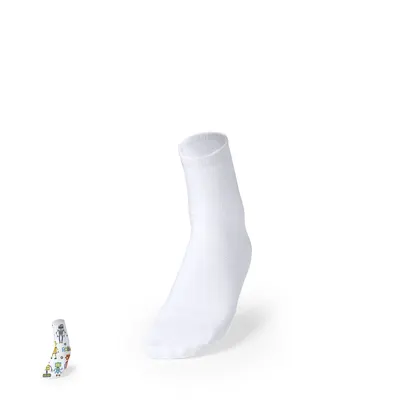 Calcetines blancos para sublimación talla S-M personalizable