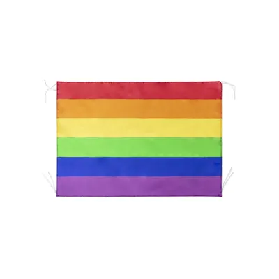 Bandera multicolor de poliéster 170D personalizable