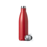 Botella térmica de acero Liyar 550 ml doble pared de acero inox, vista lateral