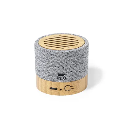 Altavoz Bluetooth de bambú y RPET Blarak 3 W personalizable