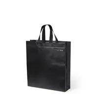 Bolsa non woven laminado reciclado Liyen 120 g de non-Woven reciclado laminado, vista lateral