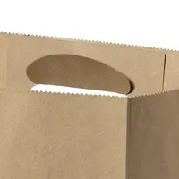 Bolsa de papel reciclado Collins 80 g con asa troquelada de papel reciclado 80 g/ m2, detalle 1