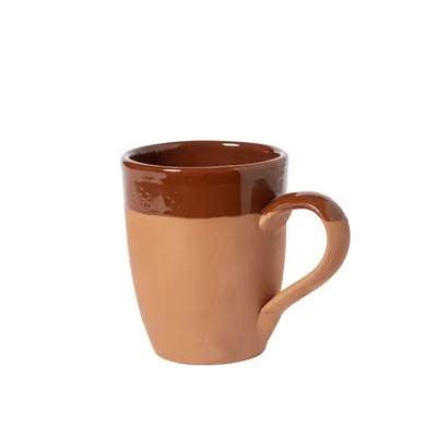 Taza de barro Lixus 330 ml curvada personalizable