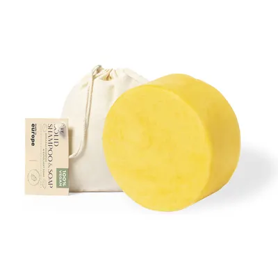 Champú sólido vegano Nanon 80 g en bolsa de algodón personalizable