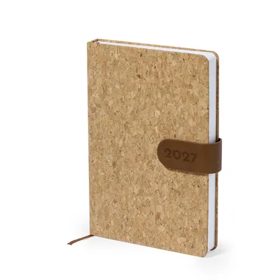 Agenda A5 de corcho, página por día personalizable