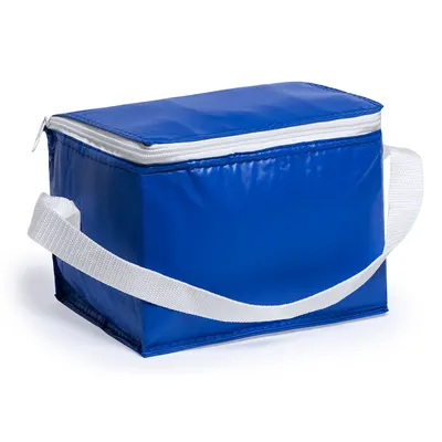 Nevera de PVC Coolcan 4 l con cremallera y bandolera personalizable
