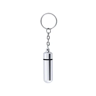 Llavero pastillero de aluminio Alumpill personalizable