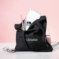 Bolsa de algodón Geiser 105 g con asas largas 70 cm de algodón 105 g/ m2, detalle 1