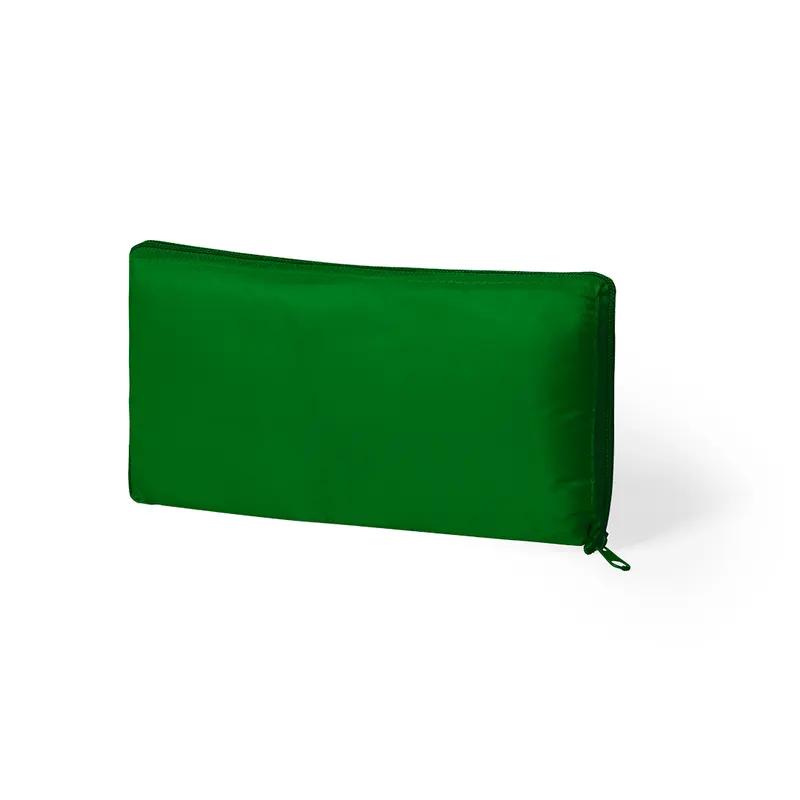 Bolsa nevera de poliéster Daniels 190T con asas de nylon en verde de poliéster 190T/ aluminio, vista frontal