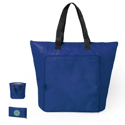 Bolsa nevera poliéster 190T con asas de nylon personalizable
