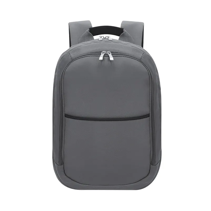 Mochila de nylon Eris 900D para portátil de 14 pulgadas en gris de nylon 900D, vista frontal