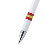 Bolígrafo pulsador jumbo Horten con bandera de España, detalle 2