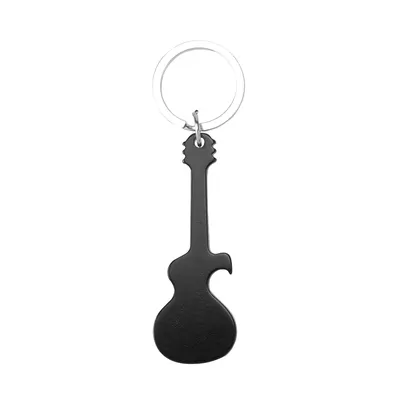 Llavero abridor forma de guitarra personalizable