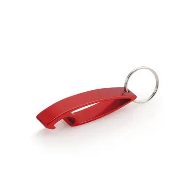 Llavero abridor de aluminio de colores personalizable