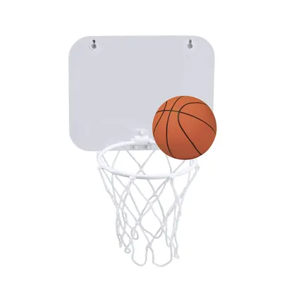Canasta de minibásquet de PVC Jordan con tablero y pelota personalizable