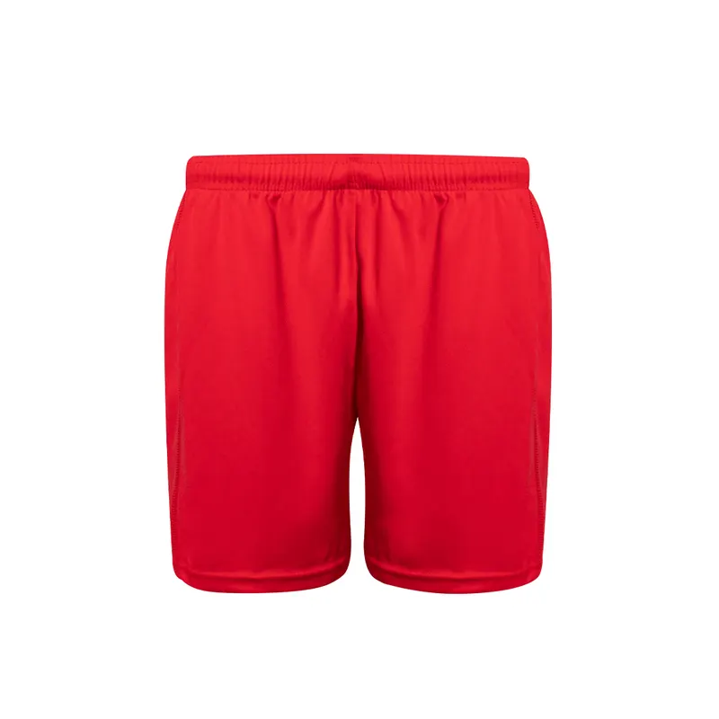 Pantalón deportivo de poliéster Gerox 145 g en rojo de 100% poliéster 145 g/ m2, vista frontal
