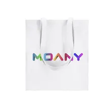 Bolsa non woven blanca Mirtal 80 g para sublimación de non-Woven, vista frontal