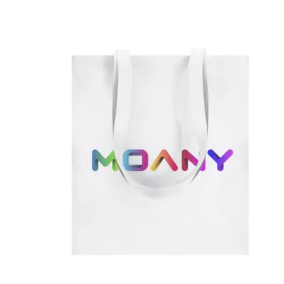 Bolsa non woven blanca Mirtal 80 g para sublimación personalizable