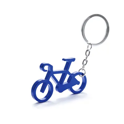 Llavero de aluminio Ciclex forma de bicicleta personalizable