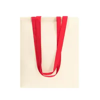Bolsa de algodón Fuzox 105 g natural con asas de color de algodón 105 g/ m2, detalle 1