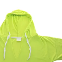 Camiseta manga larga Yuk con capucha 160 g de TC, detalle 3