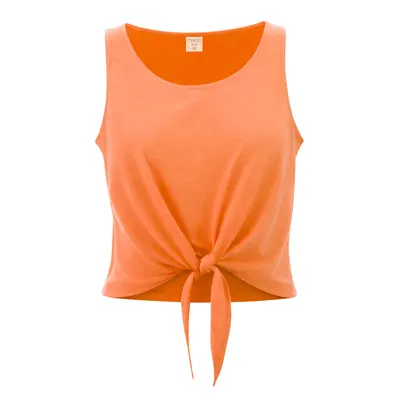Camiseta tirantes nudo frontal Slem 130 g mujer personalizable