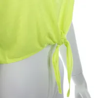 Camiseta tirantes nudo frontal Slem 130 g mujer de 100% poliéster 130 g/ m2, detalle 4