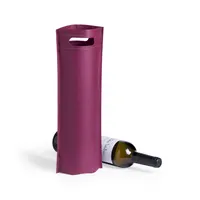 Bolsa non woven Varien para botella de vino 75 cl de non-Woven, vista lateral